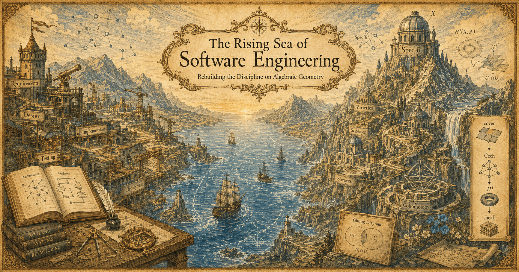 The Rising Sea of Software Engineering — Rebuilding the Discipline on Algebraic Geometry